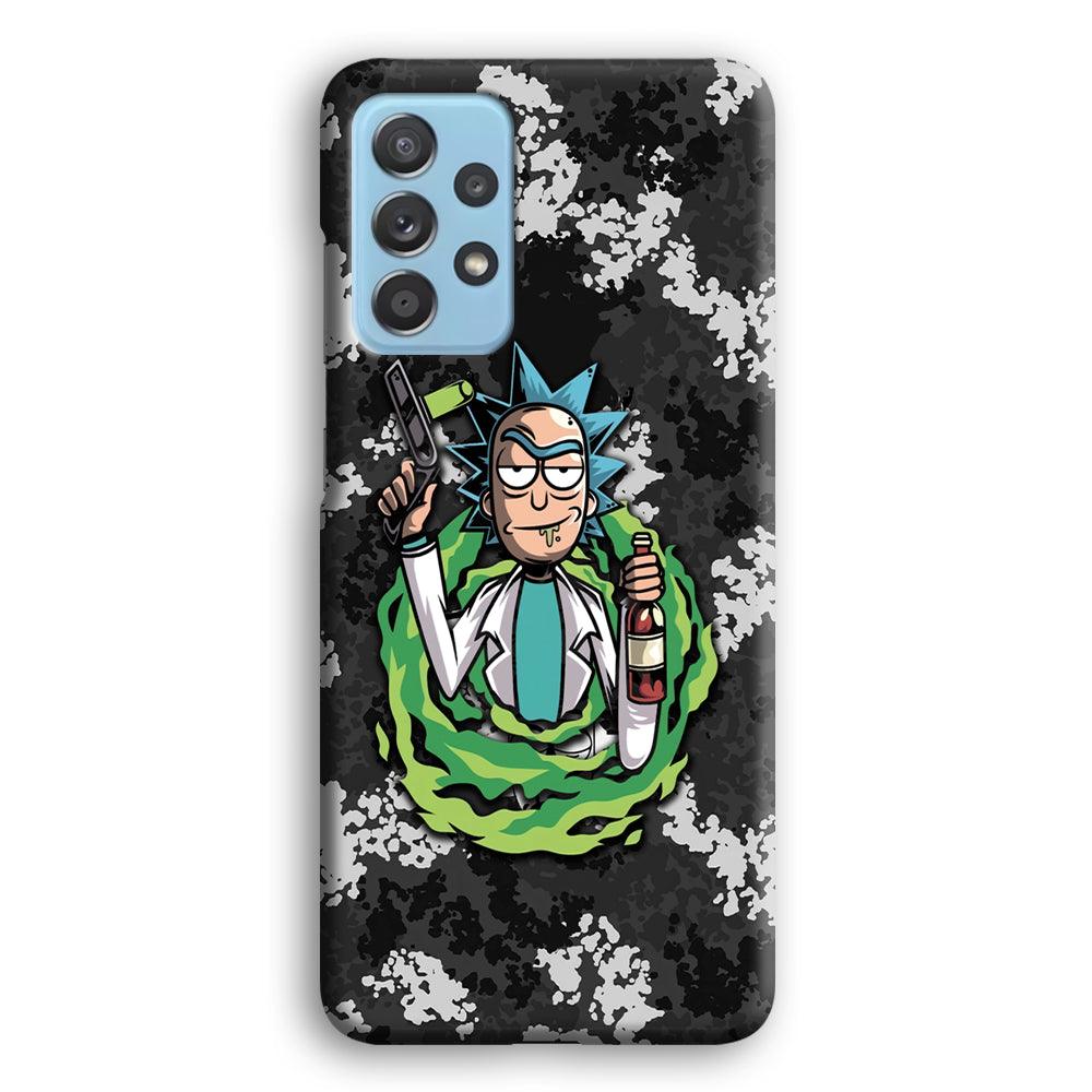 Rick and Morty Let's Have Fun Samsung Galaxy A72 Case-Oxvistore