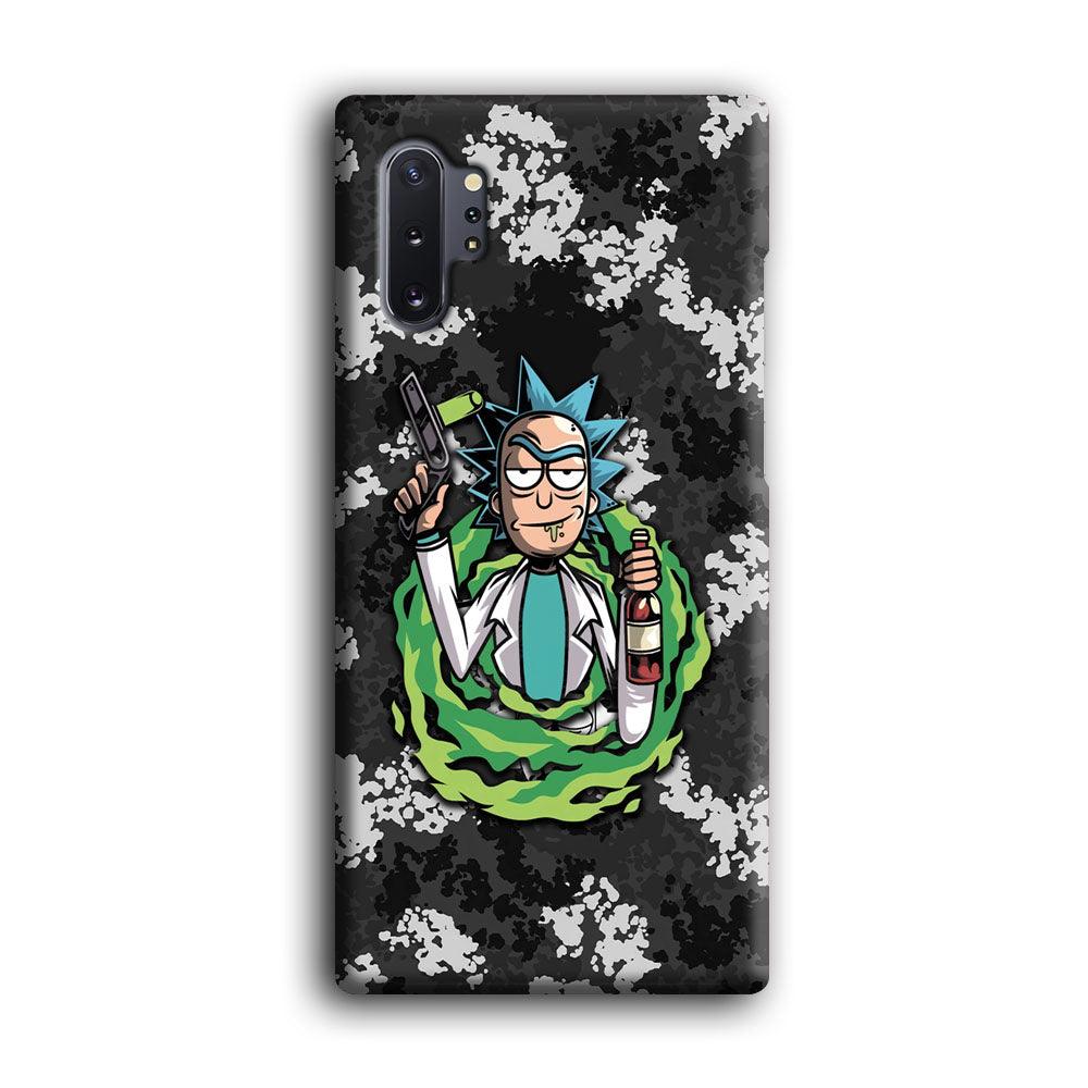 Rick and Morty Let's Have Fun Samsung Galaxy Note 10 Plus Case-Oxvistore