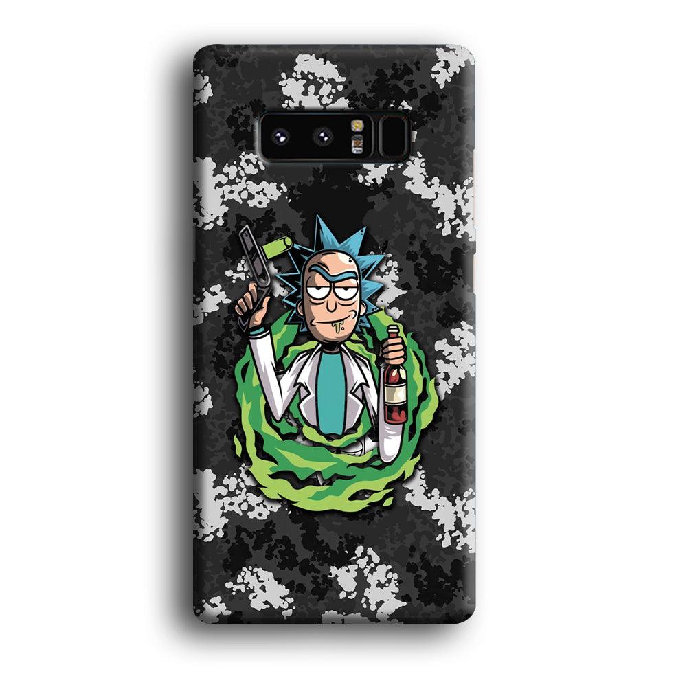 Rick and Morty Let's Have Fun Samsung Galaxy Note 8 Case-Oxvistore