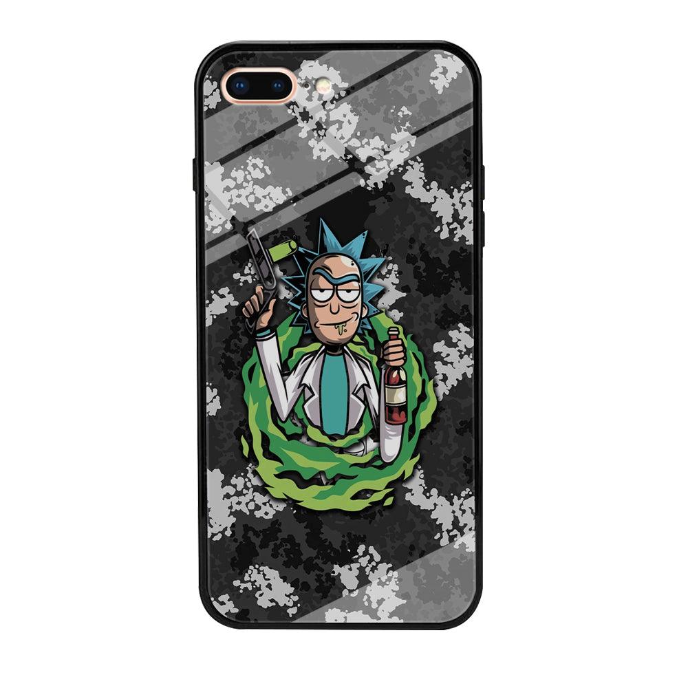 Rick and Morty Let's Have Fun iPhone 8 Plus Case-Oxvistore