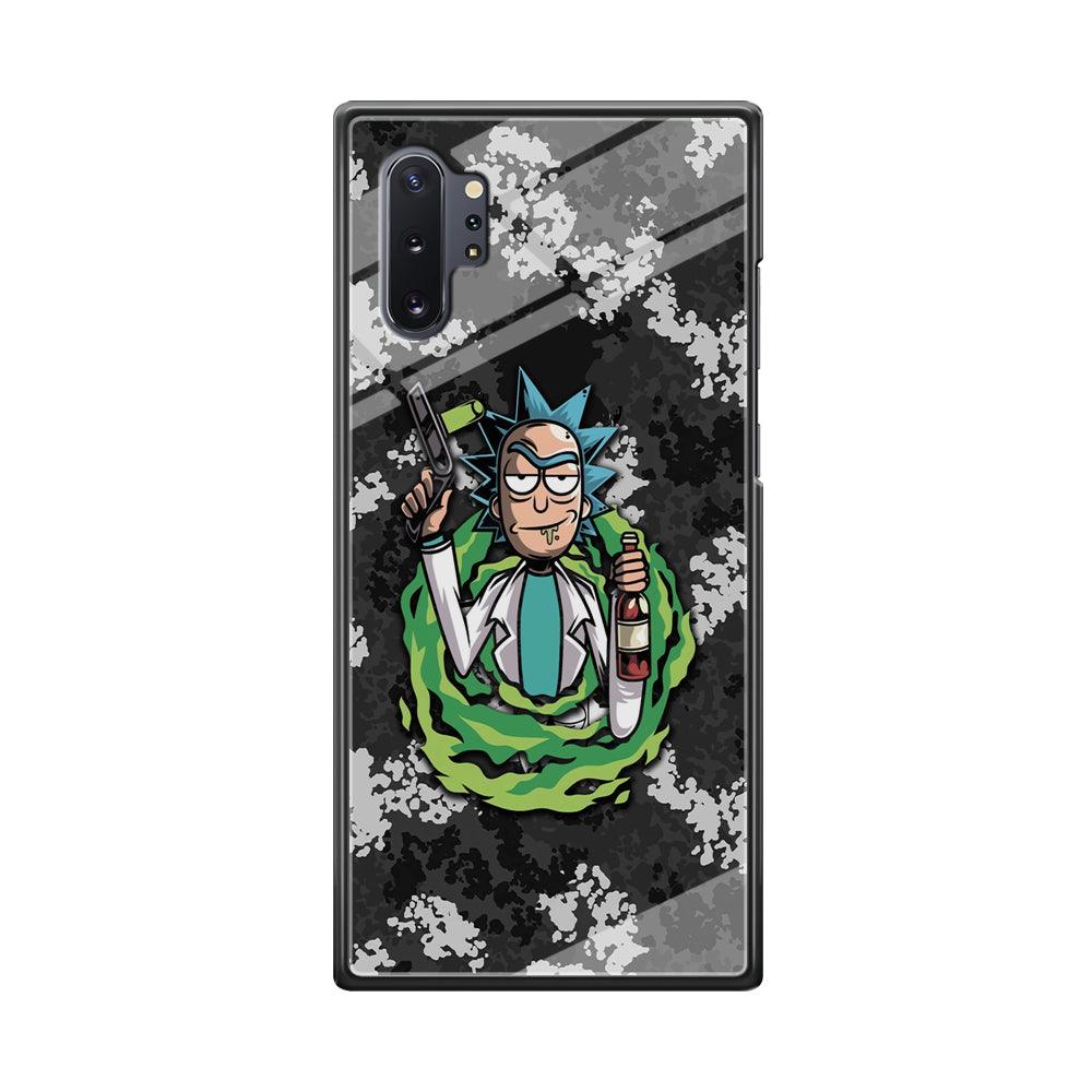 Rick and Morty Let's Have Fun Samsung Galaxy Note 10 Plus Case-Oxvistore