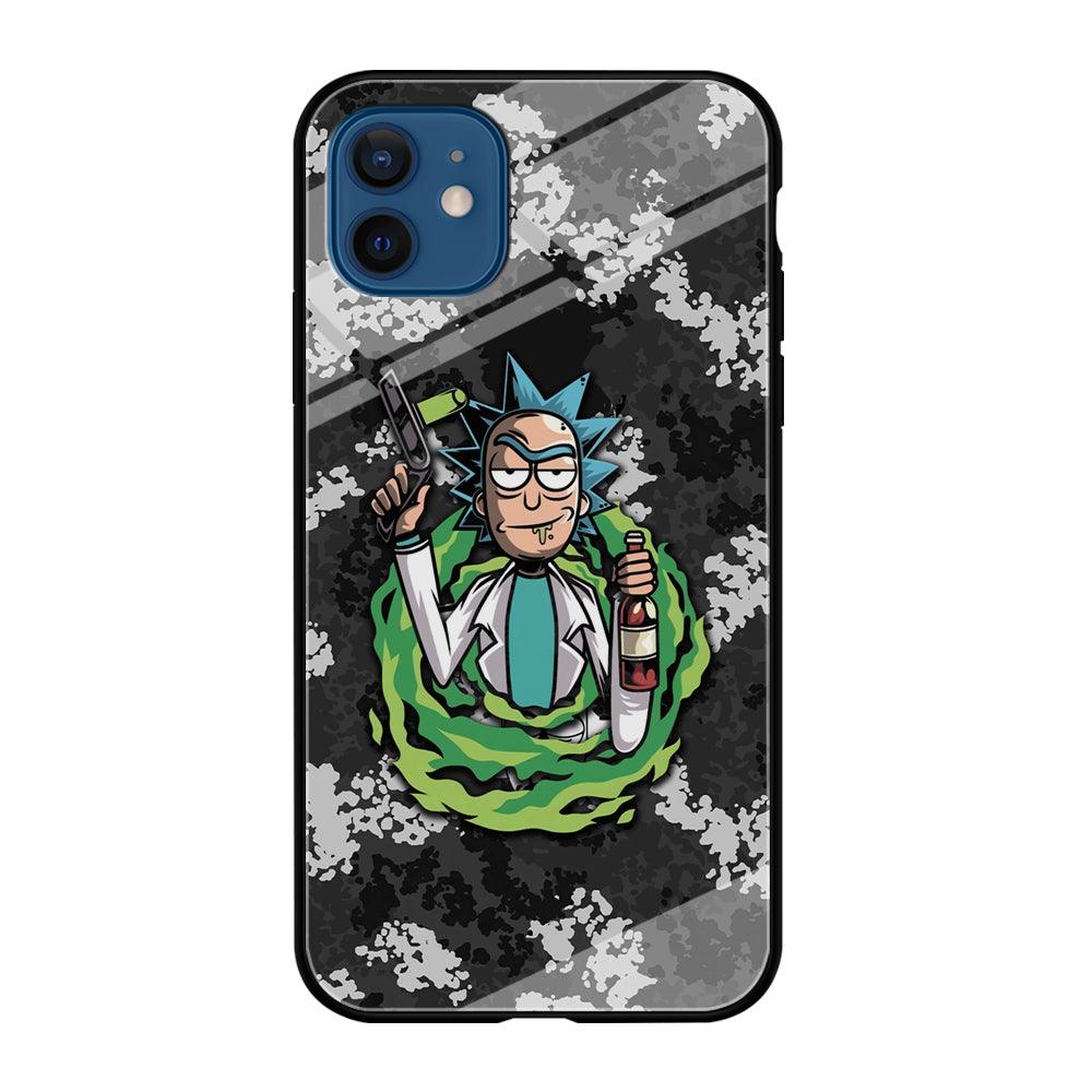 Rick and Morty Let's Have Fun iPhone 12 Case-Oxvistore