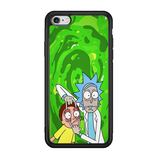 Rick and Morty Look The Real Life iPhone 6 Plus | 6s Plus Case-Oxvistore