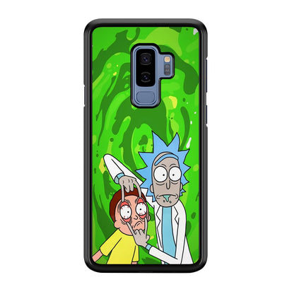 Rick and Morty Look The Real Life Samsung Galaxy S9 Plus Case-Oxvistore