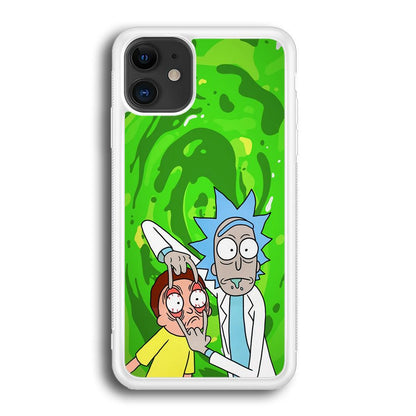 Rick and Morty Look The Real Life iPhone 12 Case-Oxvistore