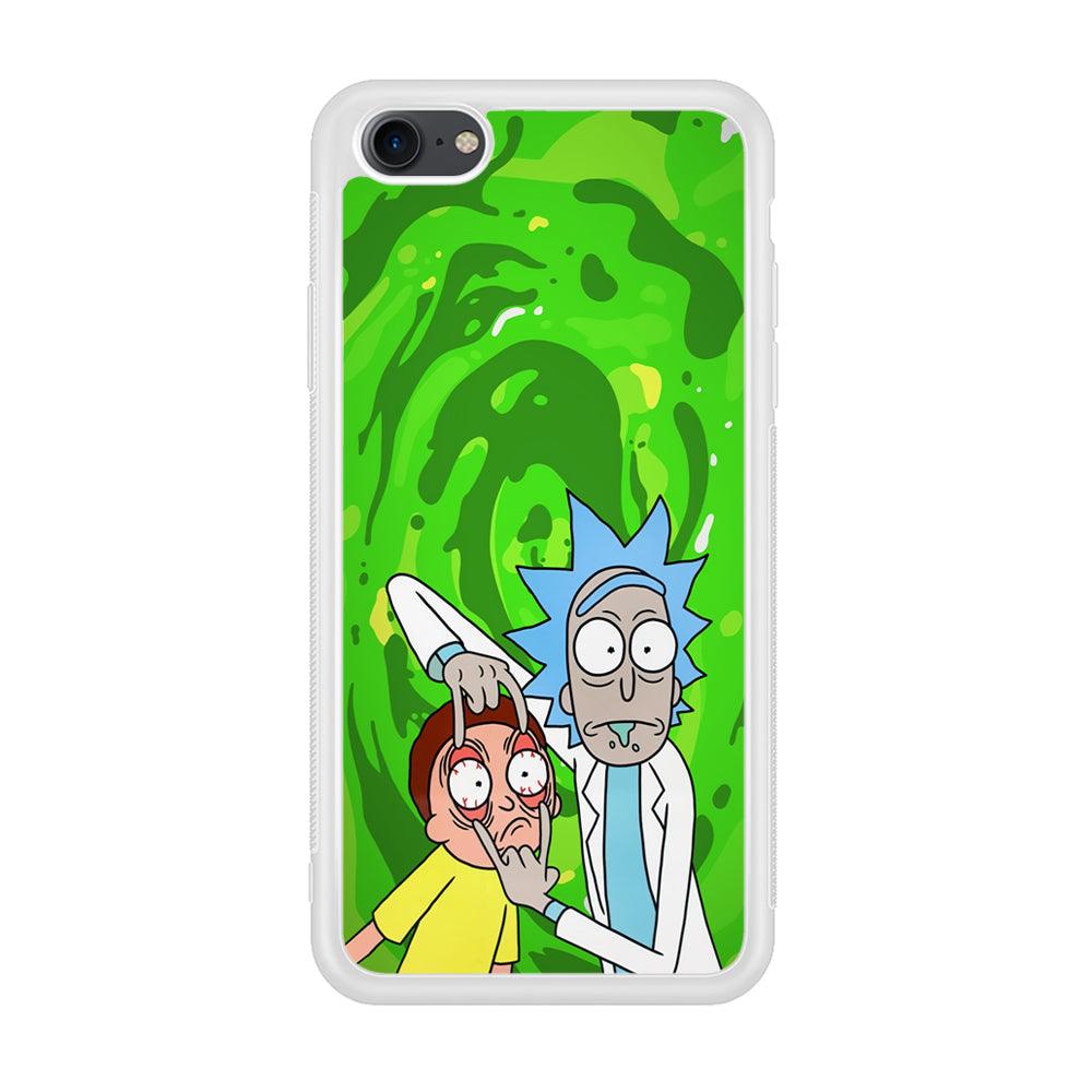 Rick and Morty Look The Real Life iPhone 8 Case-Oxvistore