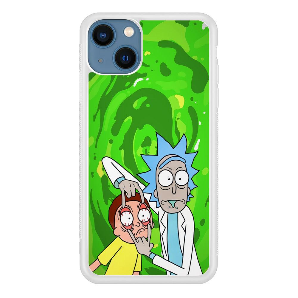 Rick and Morty Look The Real Life iPhone 13 Case-Oxvistore