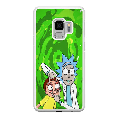 Rick and Morty Look The Real Life Samsung Galaxy S9 Case-Oxvistore