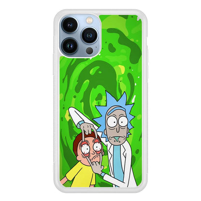 Rick and Morty Look The Real Life iPhone 15 Pro Case-Oxvistore