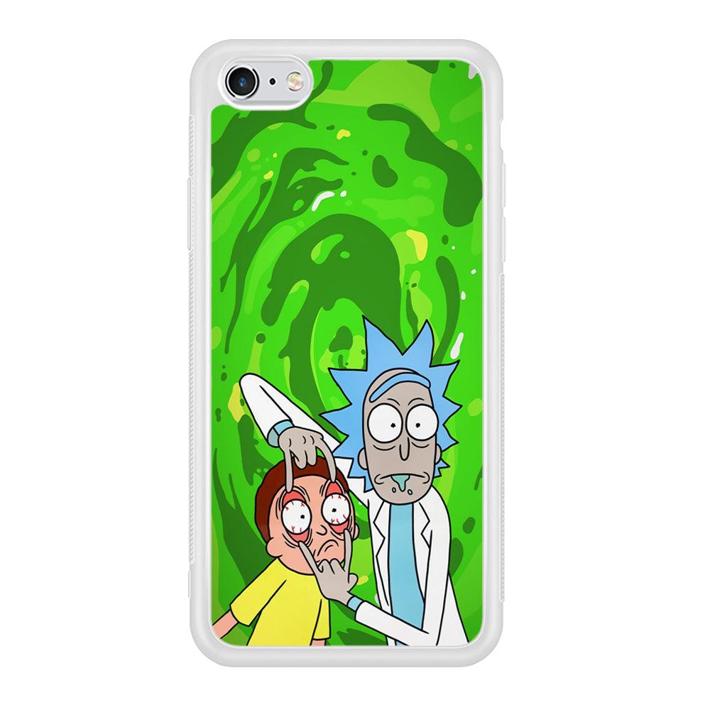 Rick and Morty Look The Real Life iPhone 6 Plus | 6s Plus Case-Oxvistore