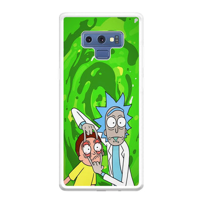 Rick and Morty Look The Real Life Samsung Galaxy Note 9 Case-Oxvistore