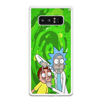 Rick and Morty Look The Real Life Samsung Galaxy Note 8 Case-Oxvistore