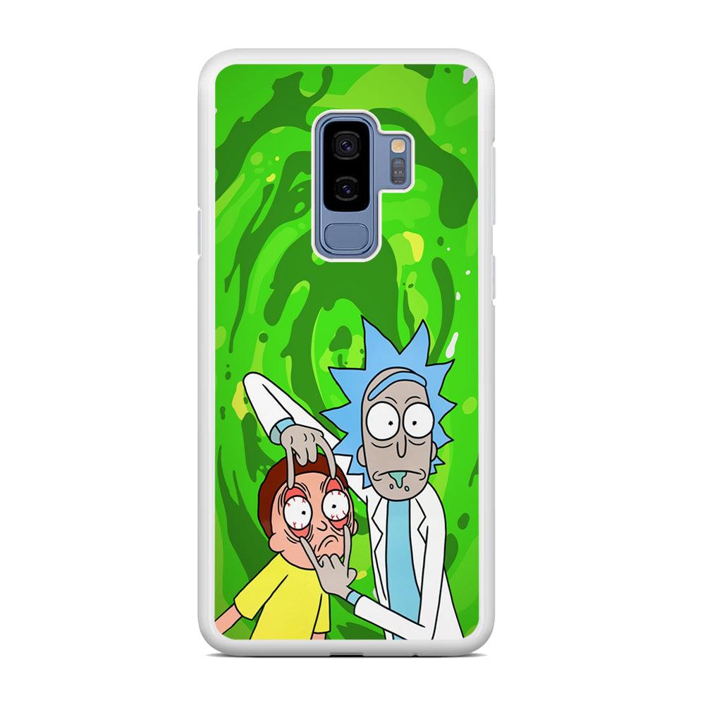 Rick and Morty Look The Real Life Samsung Galaxy S9 Plus Case-Oxvistore