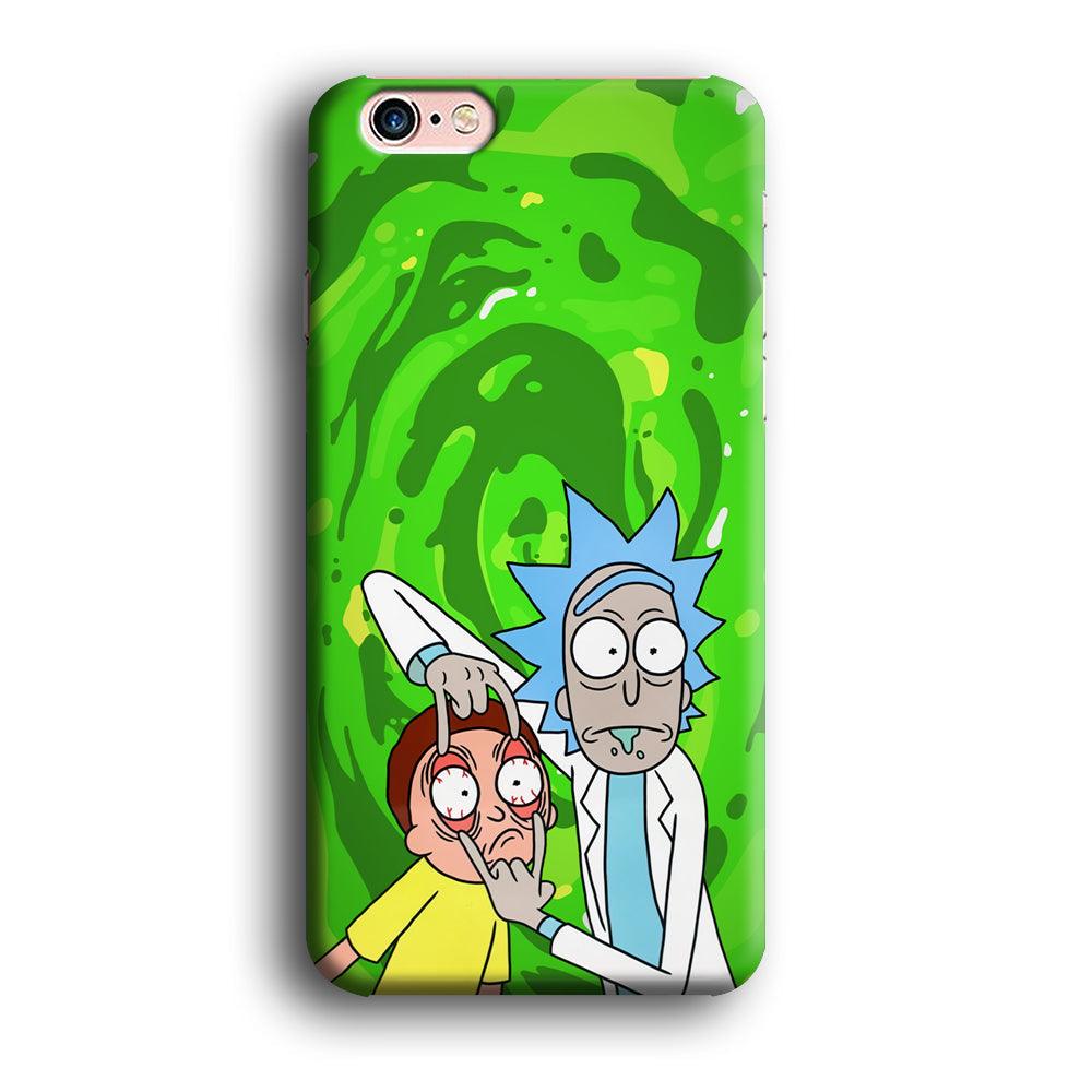 Rick and Morty Look The Real Life iPhone 6 Plus | 6s Plus Case-Oxvistore