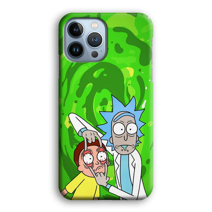 Rick and Morty Look The Real Life iPhone 13 Pro Case-Oxvistore