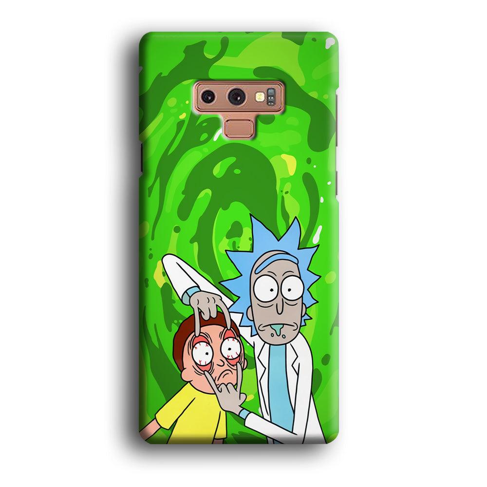 Rick and Morty Look The Real Life Samsung Galaxy Note 9 Case-Oxvistore