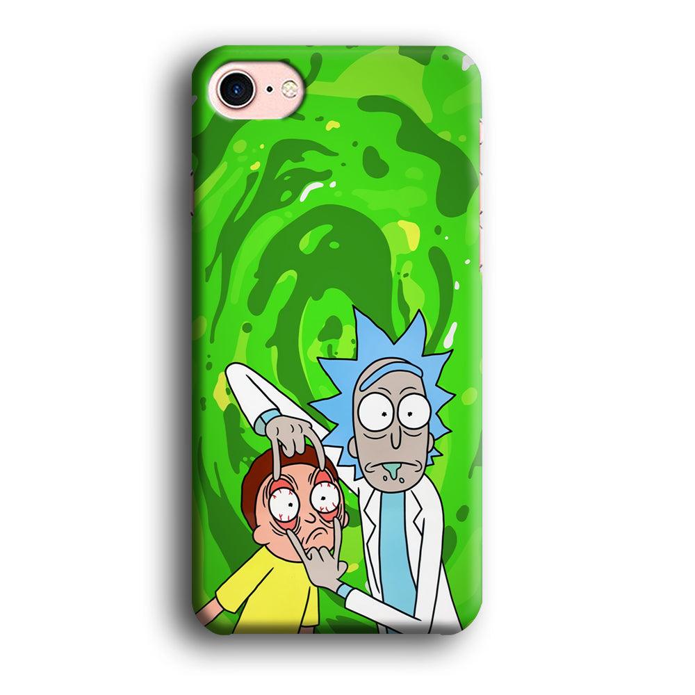 Rick and Morty Look The Real Life iPhone 8 Case-Oxvistore