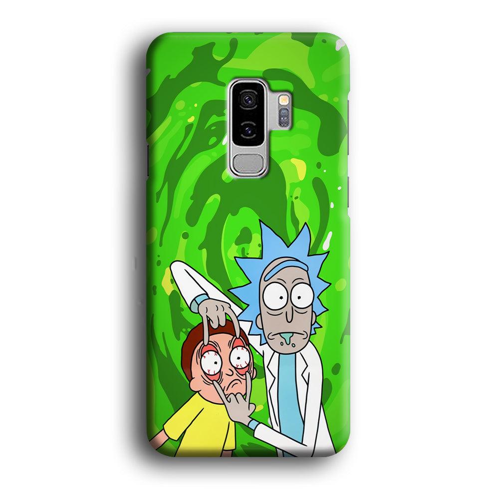 Rick and Morty Look The Real Life Samsung Galaxy S9 Plus Case-Oxvistore