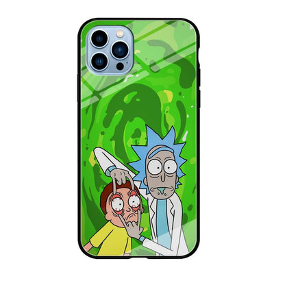 Rick and Morty Look The Real Life iPhone 12 Pro Case-Oxvistore