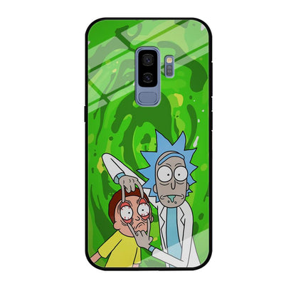 Rick and Morty Look The Real Life Samsung Galaxy S9 Plus Case-Oxvistore