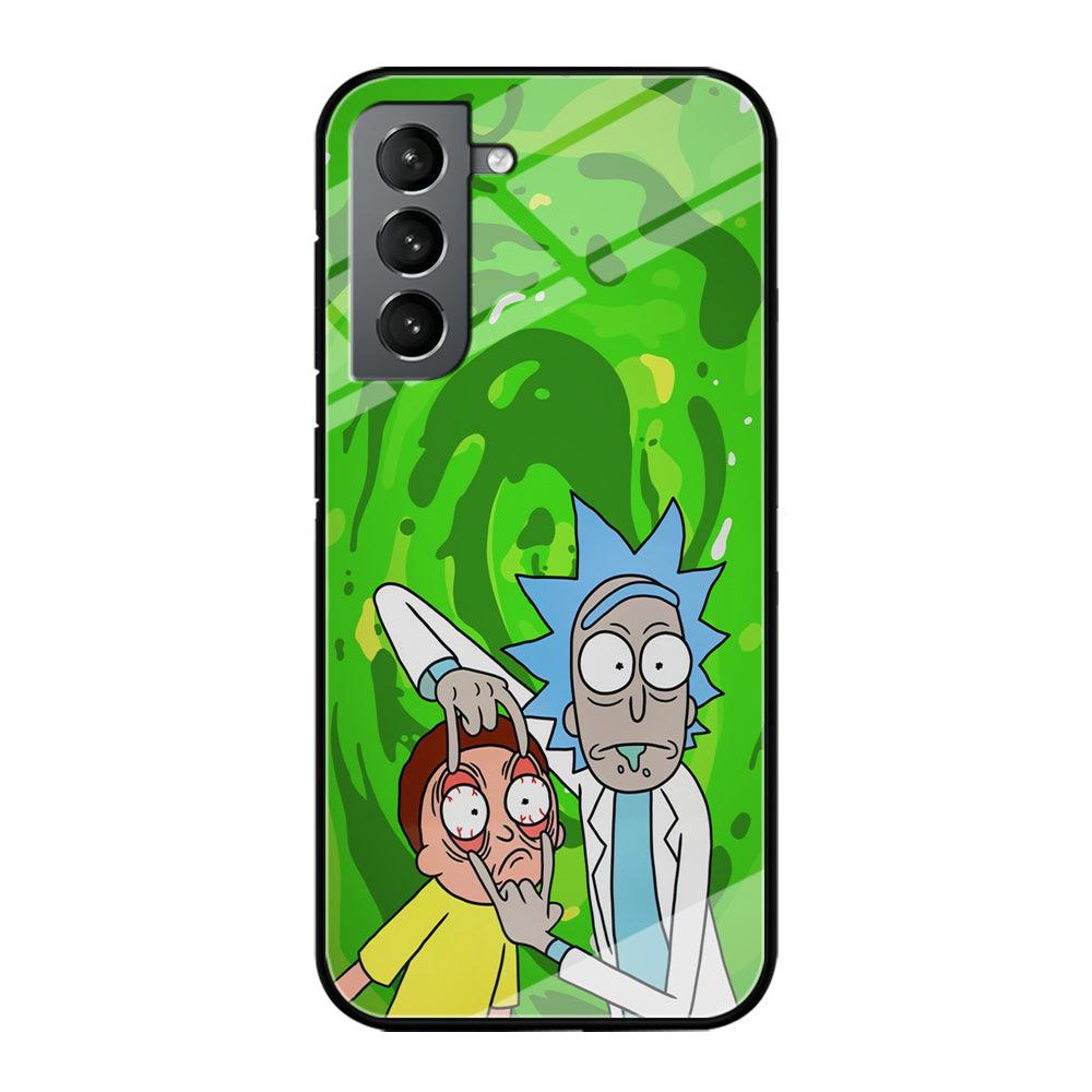 Rick and Morty Look The Real Life Samsung Galaxy S21 Case-Oxvistore