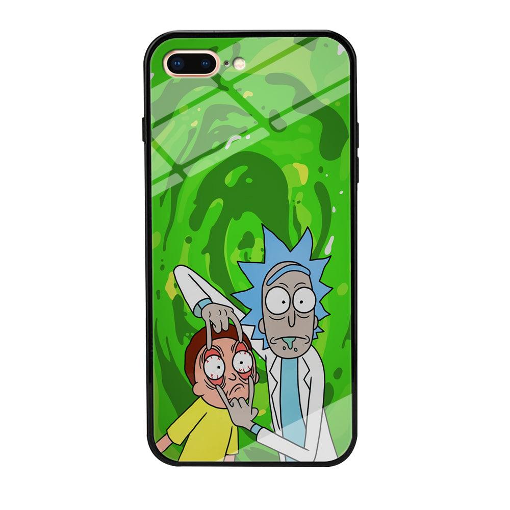 Rick and Morty Look The Real Life iPhone 8 Plus Case-Oxvistore