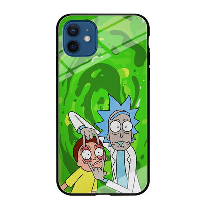 Rick and Morty Look The Real Life iPhone 12 Case-Oxvistore