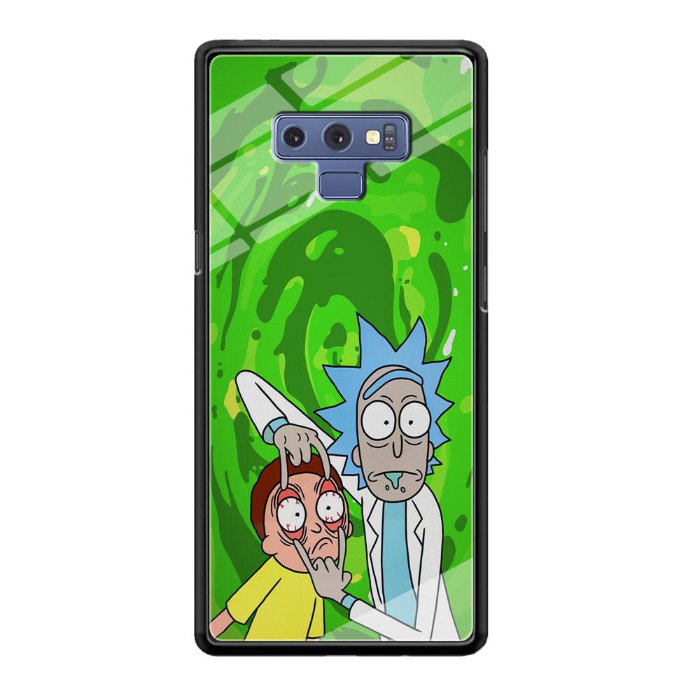 Rick and Morty Look The Real Life Samsung Galaxy Note 9 Case-Oxvistore