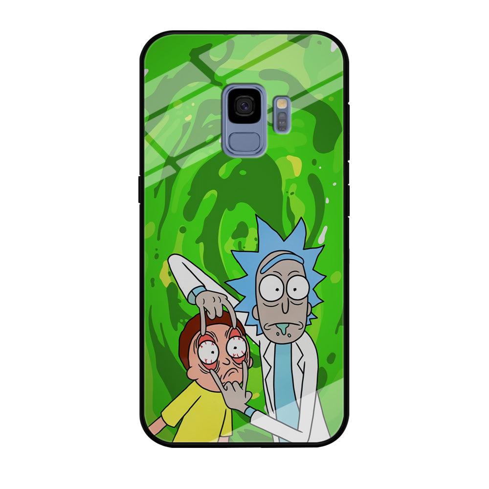 Rick and Morty Look The Real Life Samsung Galaxy S9 Case-Oxvistore