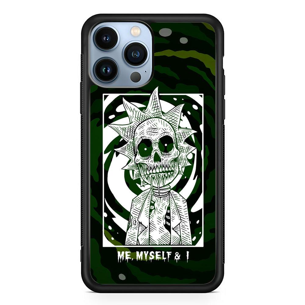 Rick and Morty Me, Myself and I iPhone 15 Pro Case-Oxvistore