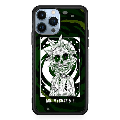 Rick and Morty Me, Myself and I iPhone 15 Pro Max Case-Oxvistore