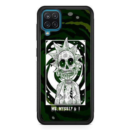 Rick and Morty Me, Myself and I Samsung Galaxy A12 Case-Oxvistore