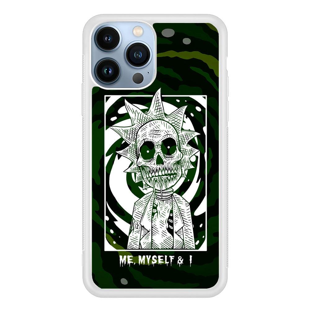 Rick and Morty Me, Myself and I iPhone 15 Pro Case-Oxvistore