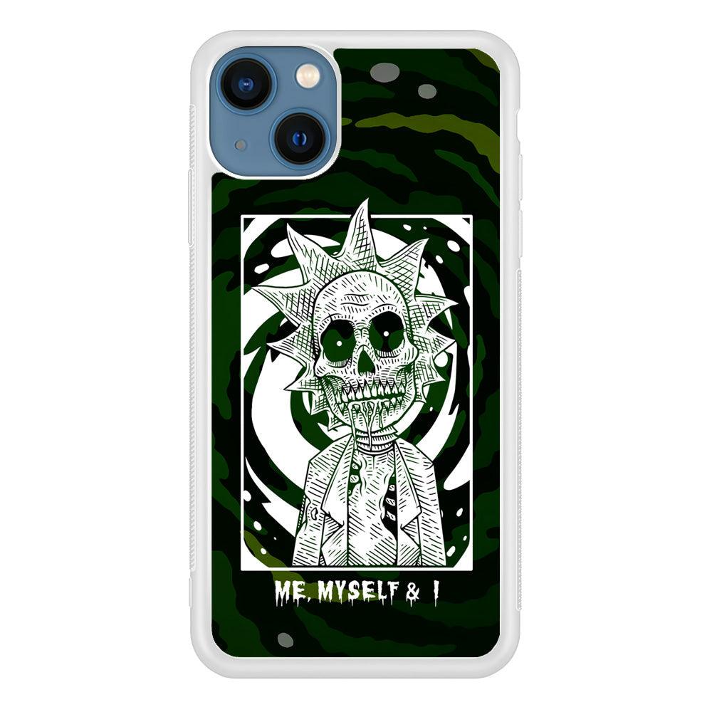 Rick and Morty Me, Myself and I iPhone 15 Plus Case-Oxvistore