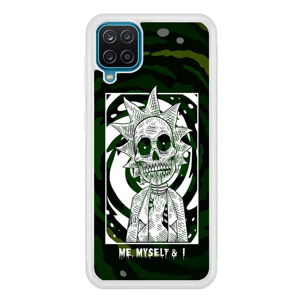 Rick and Morty Me, Myself and I Samsung Galaxy A12 Case-Oxvistore