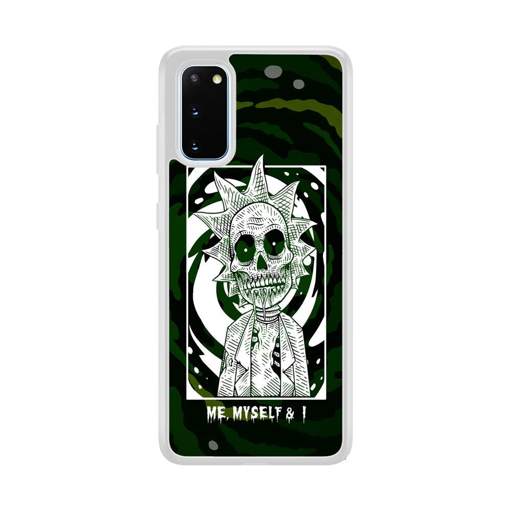 Rick and Morty Me, Myself and I Samsung Galaxy S20 Case-Oxvistore