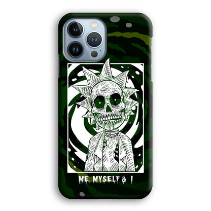 Rick and Morty Me, Myself and I iPhone 15 Pro Case-Oxvistore