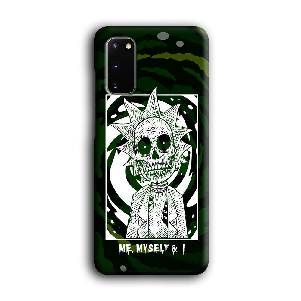 Rick and Morty Me, Myself and I Samsung Galaxy S20 Case-Oxvistore