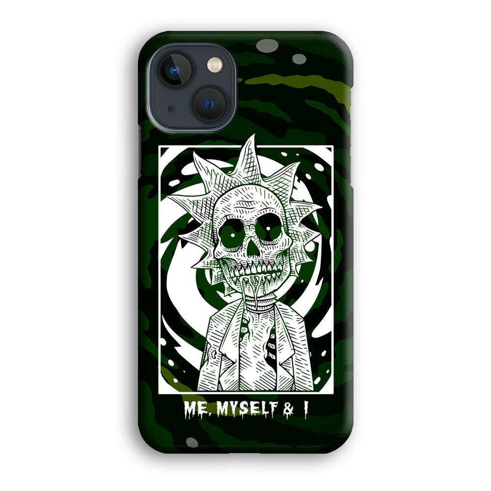 Rick and Morty Me, Myself and I iPhone 15 Plus Case-Oxvistore