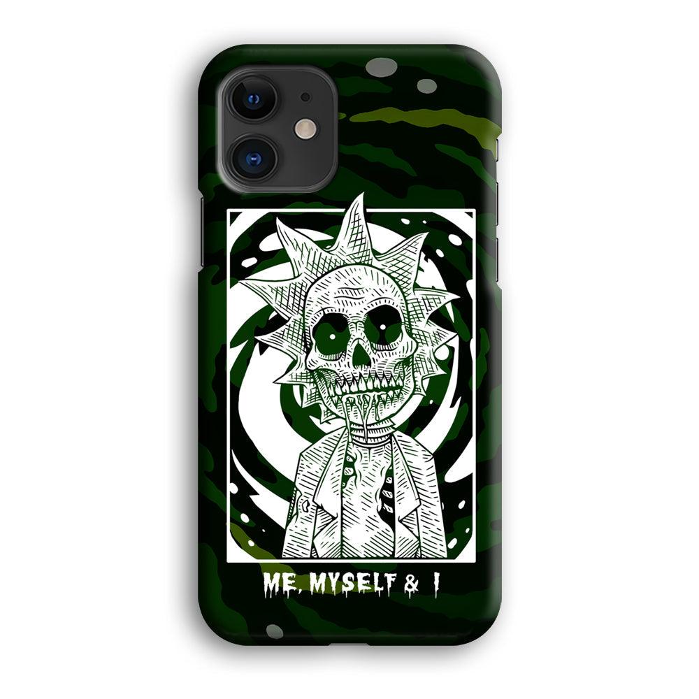 Rick and Morty Me, Myself and I iPhone 12 Case-Oxvistore