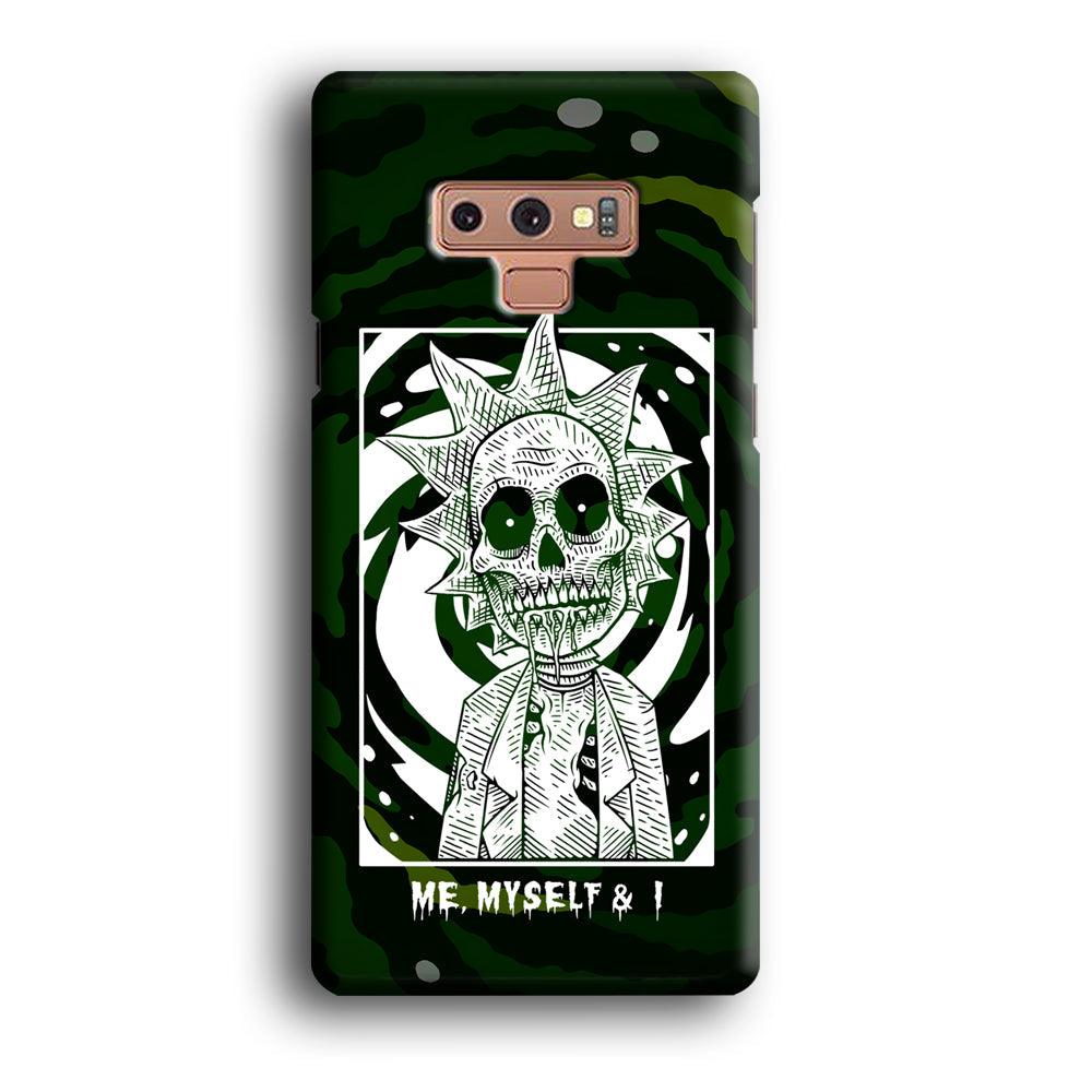 Rick and Morty Me, Myself and I Samsung Galaxy Note 9 Case-Oxvistore