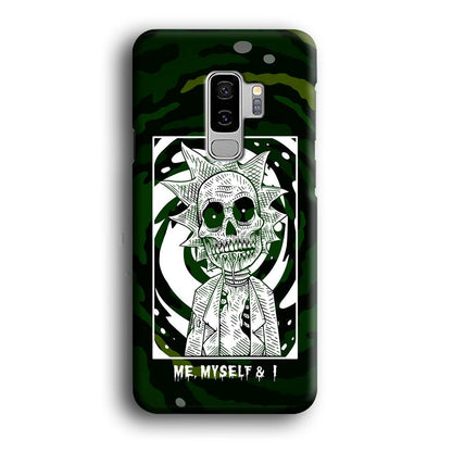 Rick and Morty Me, Myself and I Samsung Galaxy S9 Plus Case-Oxvistore