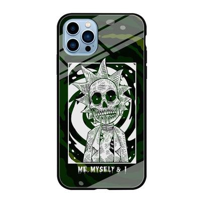 Rick and Morty Me, Myself and I iPhone 12 Pro Case-Oxvistore