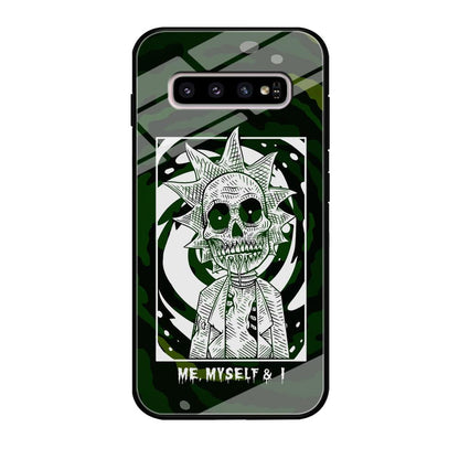 Rick and Morty Me, Myself and I Samsung Galaxy S10 Case-Oxvistore