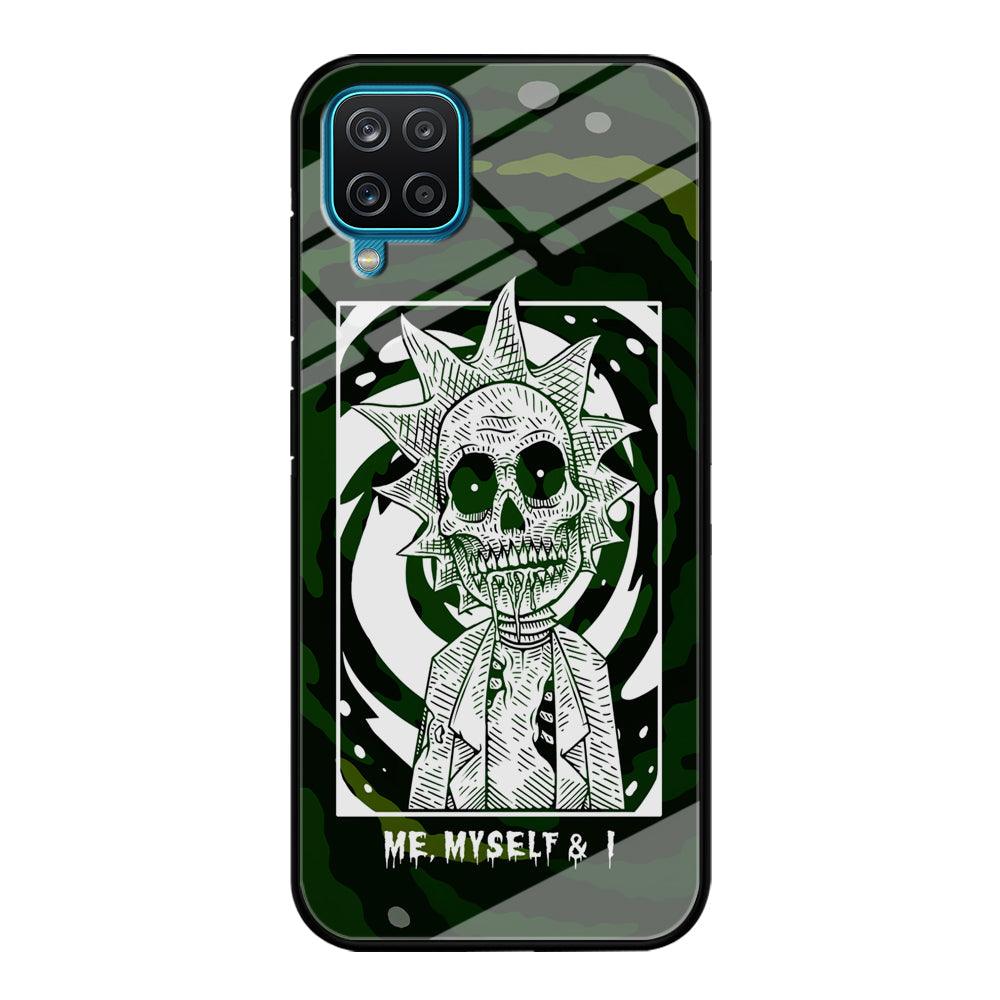 Rick and Morty Me, Myself and I Samsung Galaxy A12 Case-Oxvistore