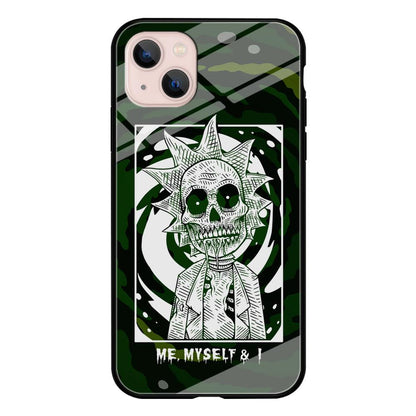 Rick and Morty Me, Myself and I iPhone 15 Plus Case-Oxvistore