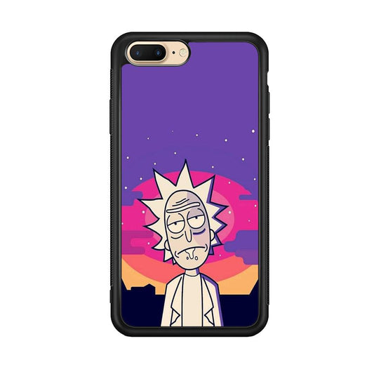 Rick and Morty Night Face iPhone 7 Plus Case-Oxvistore