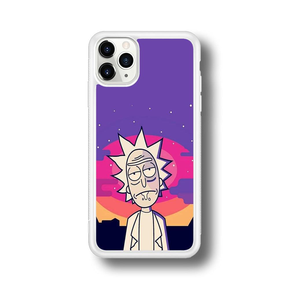 Rick and Morty Night Face iPhone 11 Pro Max Case-Oxvistore