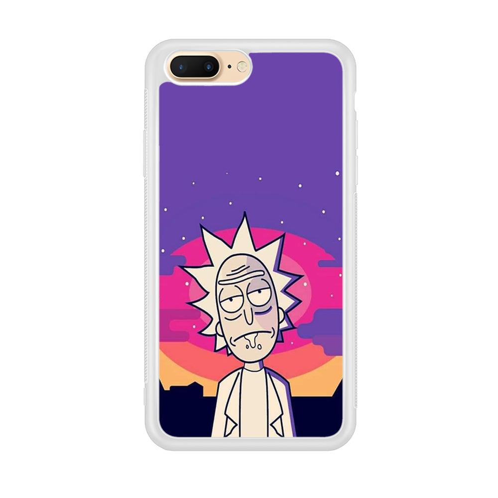 Rick and Morty Night Face iPhone 7 Plus Case-Oxvistore