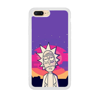 Rick and Morty Night Face iPhone 7 Plus Case-Oxvistore